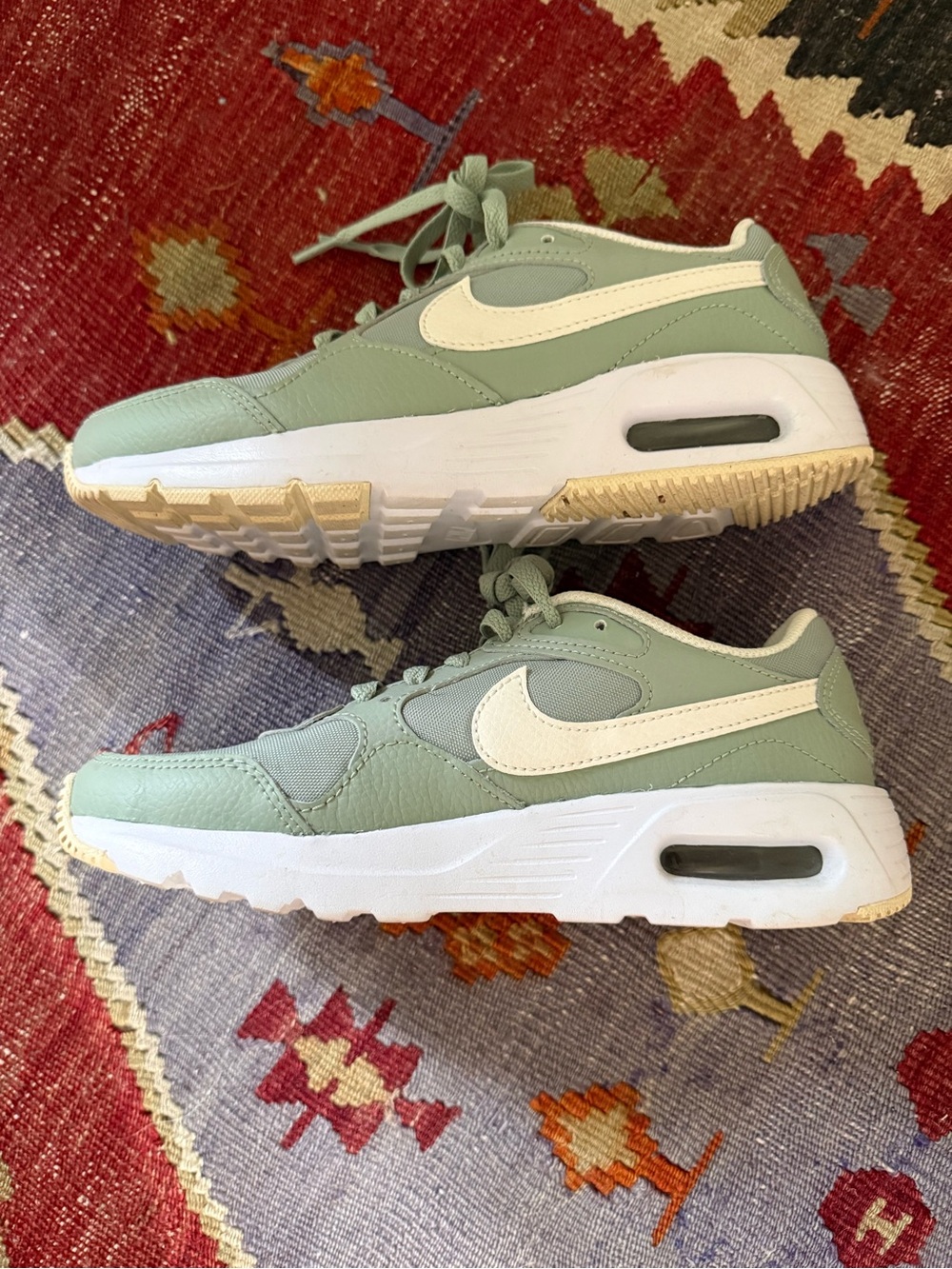 Nike Air Max SC - Size W 6 - Jade Horizon/White/ Coconut Milk/Sail